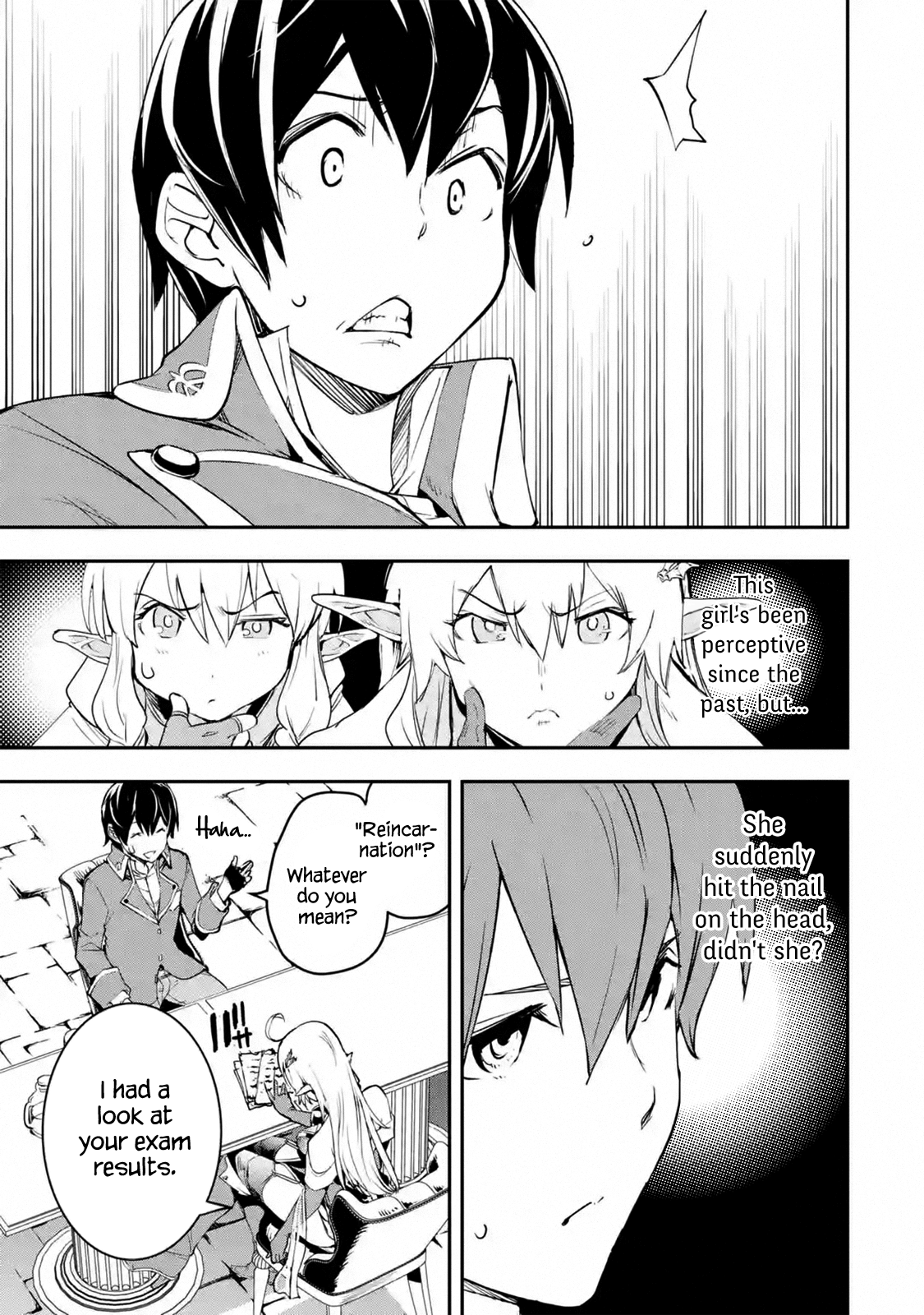 Rakudai Kenja no Gakuin Musou Chapter 8.2 9